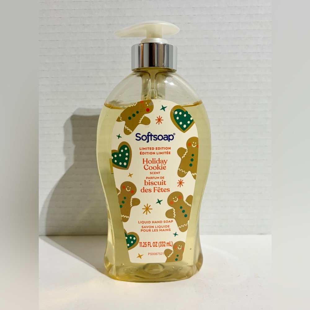 Softsoap Limited Edition Holiday Cookie Hand Soap 11.25 fl oz Christmas NEW